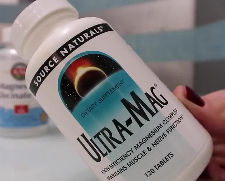 Магний Ultra-Mag Source Naturals — фото из отзыва «Поддерживает состояние мышц и деятельность нервной системы.»