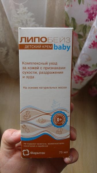 Детский крем Липобейз Беби — фото из отзыва «Обалденный конкурент дорогущим эмолентам» (1 из 3)