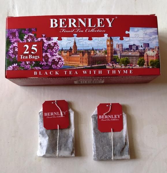 Чай Bernley с чабрецом — фото из отзыва «Рекомендую. Вкусный полезный освежающий чай.» (3 из 3)