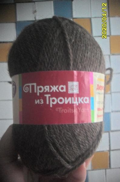 Пряжа  из Троицка "Деревенька" — фото из отзыва «Натуральная шерсть, которая Вас согреет» (1 из 3)