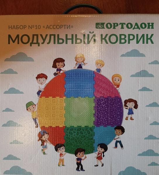 Модульный коврик набор №10 Ассорти ОРТОДОНТ — фото из отзыва «Массажный коврик»