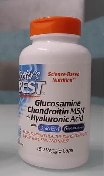 Doctor's Best - Glucosamine Chondroitin MSM — фото из отзыва «Помогает поддерживать здоровье и гибкость суставов»