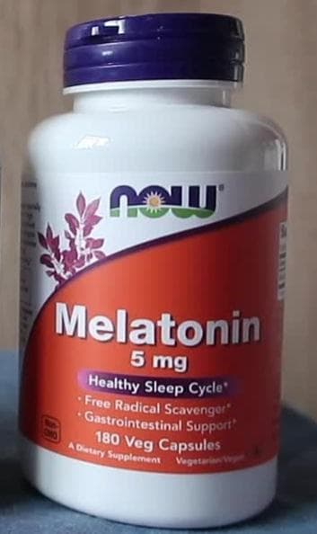 Мелатонин Now Foods (Melatonin) — фото из отзыва «Помощь при легких проблемах со сном.»