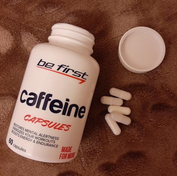 Be First Caffeine, 60 капсул — фото из отзыва «Хороший предтренировочный продукт.»