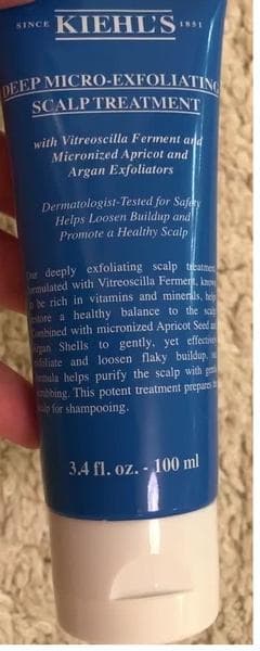 Скраб Kiehl's Deep Micro-Exfoliating Scalp Treatment — фото из отзыва «Есть не хуже и дешевле.»