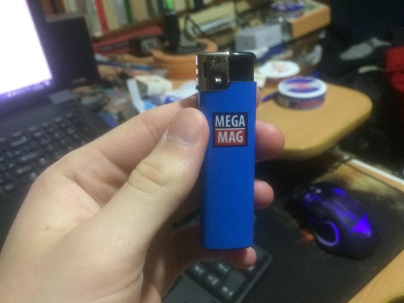 Зажигалка MEGA MAG — фото из отзыва «Ужасная зажигалка.»