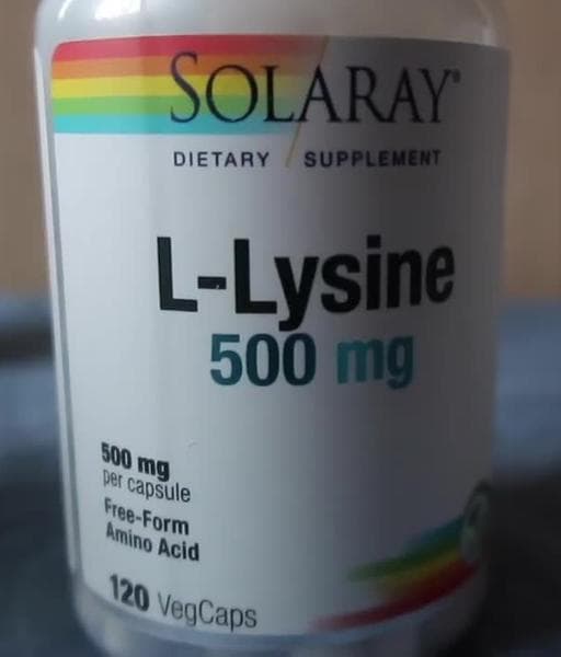 БАД L-lysine Solaray — фото из отзыва «"Рабочая лошадка" для иммунитета»