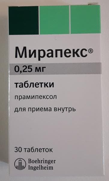 Таблетки Мирапекс — фото из отзыва «Мое спасение от Синдрома беспокойных ног (СБН)» (2 из 2)