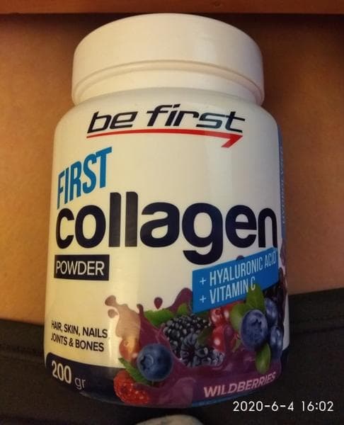 Collagen powder   Be First — фото из отзыва «Однозначно полезная добавка.»