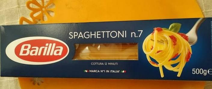 Паста  Спагеттони Barilla — фото из отзыва «Для множества вкусных и полезных блюд» (1 из 3)