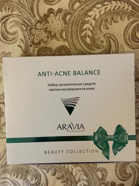 Уход для лица Aravia Professional набор против несовершенств кожи Anti-Acne Balance — фото из отзыва «Лучший уход для проблемной кожи от российского профессиональ» (1 из 3)