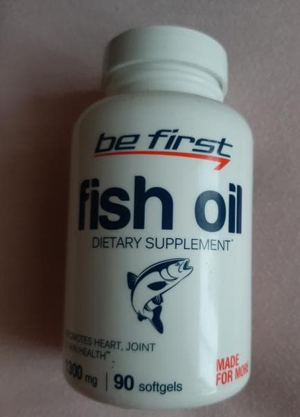 Be first fish oil — фото из отзыва «Польза для организма.»