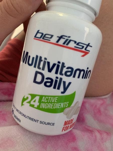 Be First Multivitamin Daily 90 таблеток — фото из отзыва «Банка большая, есть эффект»
