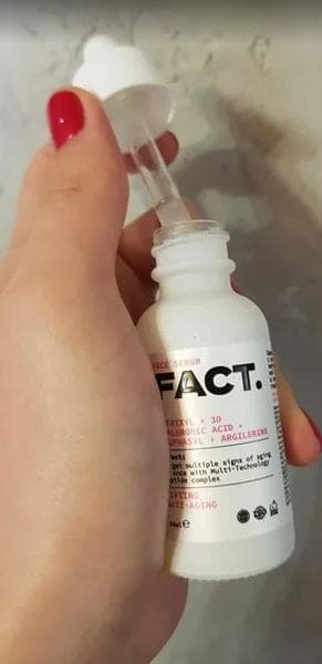 Сыворотка для лица FACT с мультикомплексом пептидов — фото из отзыва «Хороший продукт» (2 из 2)