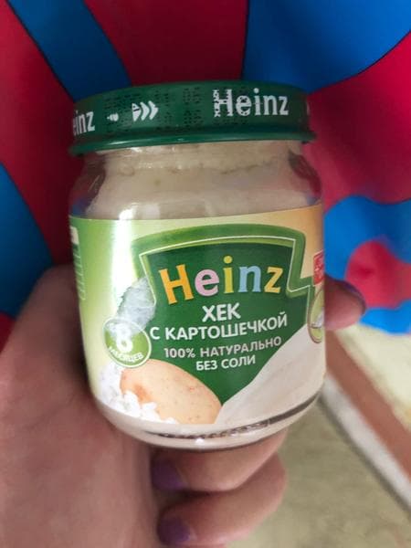 Пюре хек с картошкой Heinz — фото из отзыва «Вкуснейшая рыба для малышей»