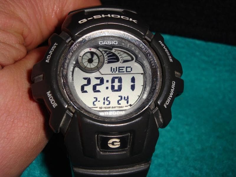 Часы Casio G-2900F-2V — фото из отзыва «Очень качественные часы.» (2 из 2)