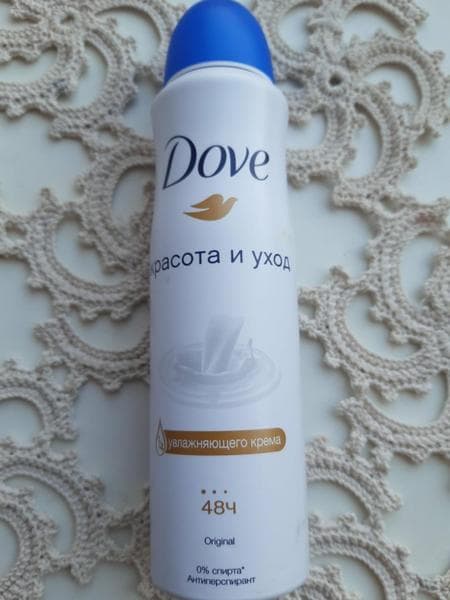Антиперспирант Dove Original — фото из отзыва «Самый приятный аромат и надежная защита»
