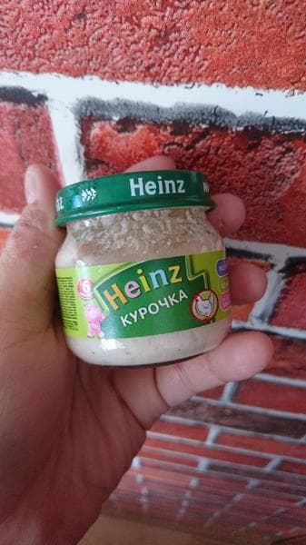 Heinz детское пюре курочка — фото из отзыва «Вкусное пюре из курочки от Heinz» (3 из 3)