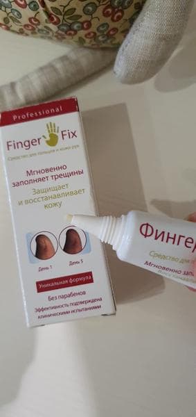 ФингерФикс (Finger Fix) — фото из отзыва «Помогает быстро заживить кожу»