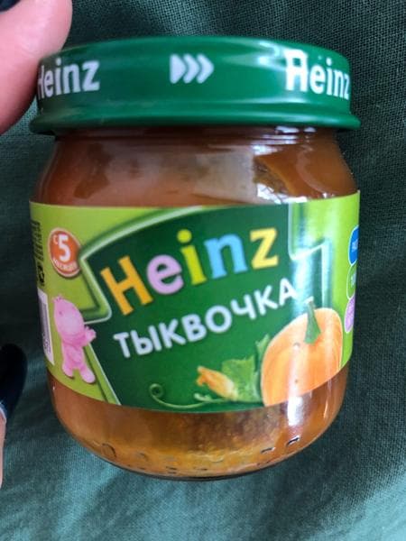 Детское пюре Heinz Тыквочка — фото из отзыва «Наш любимый овощ» (1 из 2)