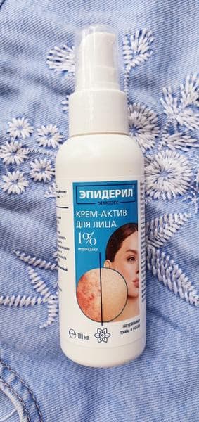 Крем-актив для лица Эпидерил Demodex — фото из отзыва «Демодекоз лица и его лечение с помощью средств Эпидерил. Отз» (1 из 2)