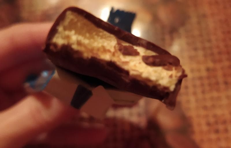 Батончик Bon time со вкусом пломбира — фото из отзыва «Замена мороженому?) Реально ли?))» (5 из 6)