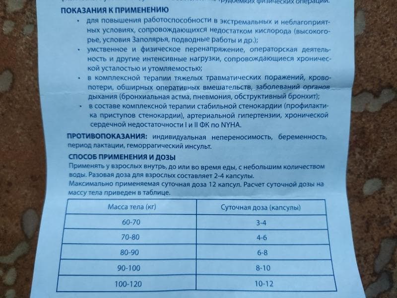 Гипоксен — фото из отзыва «Гипоксен для того чтобы дышалось легко и просто!!!» (3 из 3)