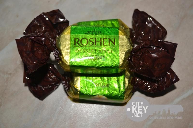 «ROSHEN DESSERT» Яблоко — фото из отзыва «Мои любимые конфеты»