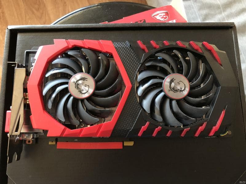 Видеокарта MSI GeForce GTX 1060 — фото из отзыва «Отличная видеокарта, подходящая под все виды работы.»
