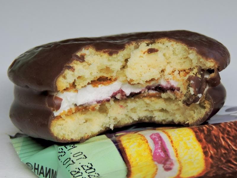 Orion Choco Pie чёрная смородина — фото из отзыва «Смородины маловато.» (1 из 4)