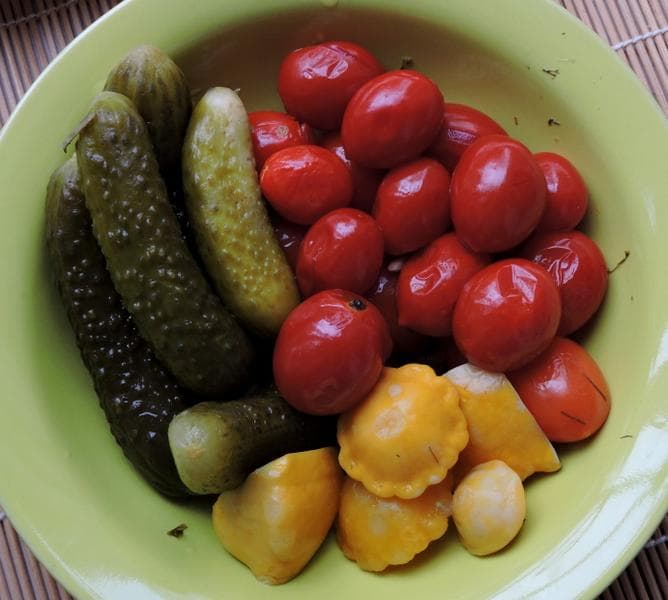 Ассорти маринованное "Меленъ" — фото из отзыва «Вкусно.» (1 из 2)
