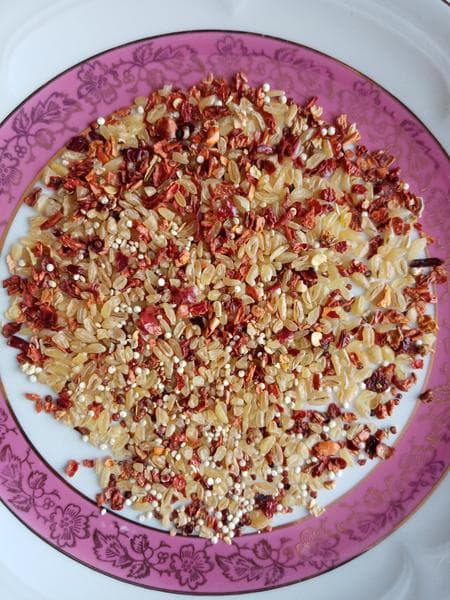 Смесь зерновая Peru mix Yelli Chef — фото из отзыва «Получилось вкусно и питательно!» (6 из 6)