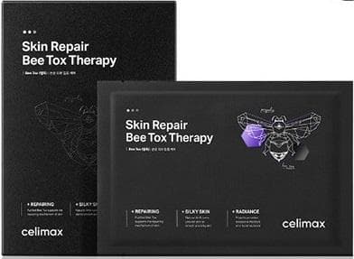 Маски для лица Celimax Bee Tox Therapy — фото из отзыва «Когда у меня мало времени, а я хочу выглядеть лучше всех.» (2 из 2)
