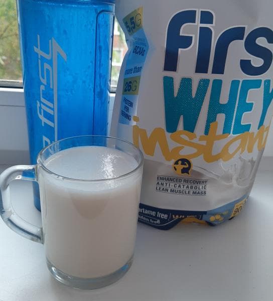 Be First First Whey Instant Сывороточный протеин — фото из отзыва «Очень мне понравился этот протеин.»