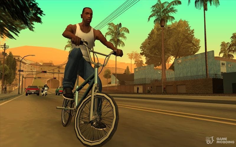 Игра "GTA San Andreas" — фото из отзыва «Старенькая и интересная игра, в которой можно убить много вр» (1 из 3)