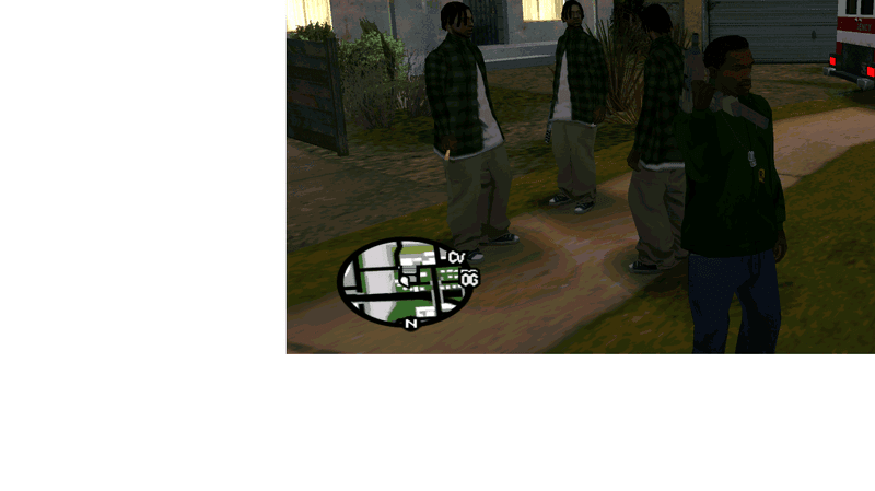 Игра "GTA San Andreas" — фото из отзыва «Старенькая и интересная игра, в которой можно убить много вр» (2 из 3)