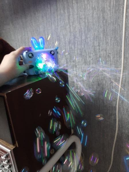Krobly Bubble Camera Krobly — фото из отзыва «Миллион пузырей в одной игрушке» (2 из 2)