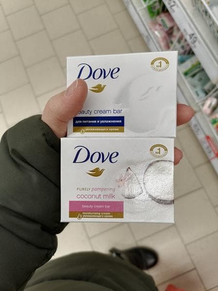 Мыло Dove  — фото из отзыва «Всё супер»