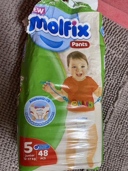 Подгузники-трусики Molfix Pants — фото из отзыва «Качество трусиков стоит своих денег» (4 из 4)