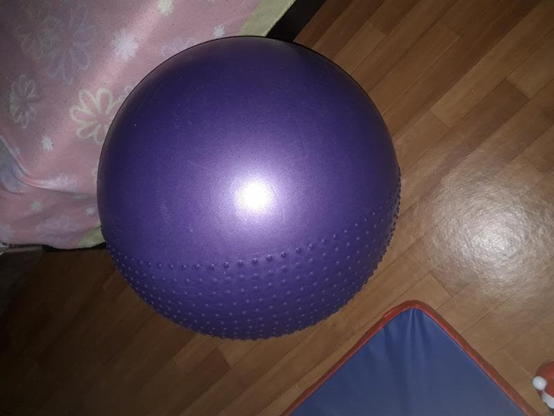 Фитбол Lite weights BB010-30 — фото из отзыва «Этот фитбол облегчает мне жизнь»