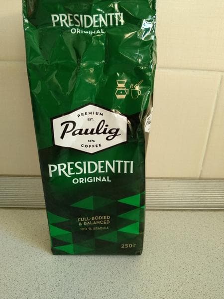 Кофе Paulig President — фото из отзыва «Насыщенный, приятный, бодрящий вкус» (2 из 2)