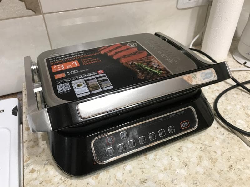 Гриль SteakMaster RGM-M805 — фото из отзыва «Выручалочка на кухне»