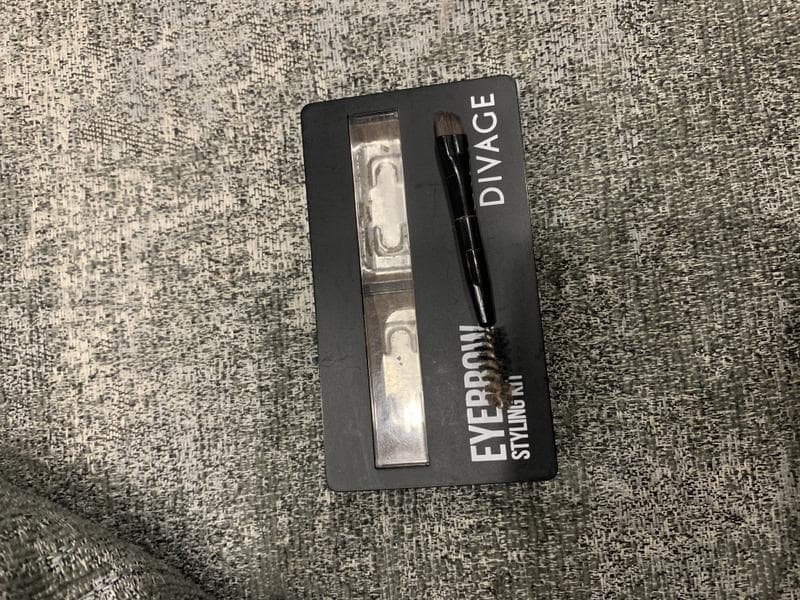 Тени для бровей Divage Eyebrow Styling Kit — фото из отзыва «Хорошие тени»