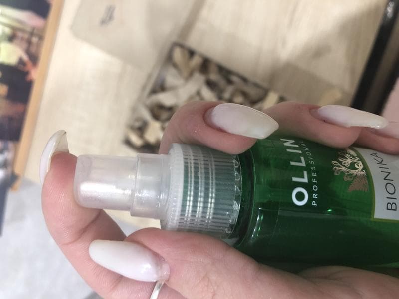 Флюид для волос OLLIN PROFESSIONAL BIONIKA — фото из отзыва «Делает волосы очень мягкими» (3 из 9)