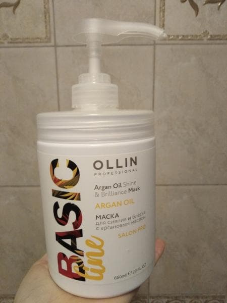 Маска для волос OLLIN BASIC LINE — фото из отзыва «Идеальная маска для волос»