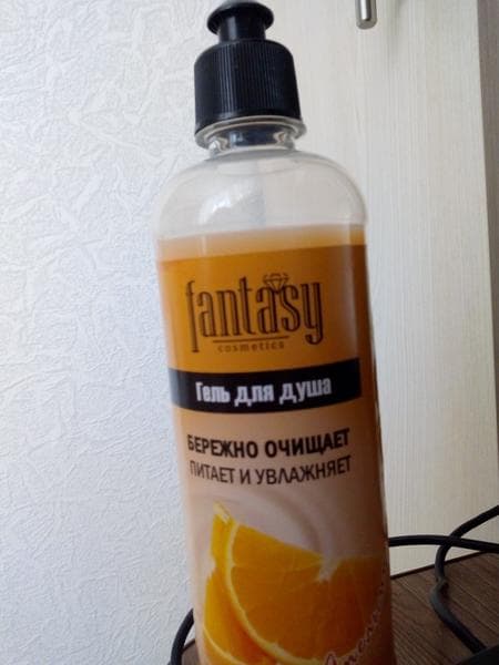 Гель для душа Fantasy апельсин — фото из отзыва «За свои деньги хороший гель»