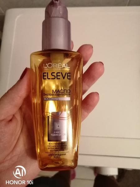 Масло для волос Loreal Paris Elsev Экстаординарное — фото из отзыва «Если что-то действительно делает волосы шикарными, так это м» (1 из 2)