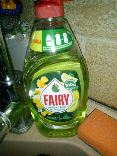 Fairy имбирь и лайм — фото из отзыва «Как всегда на высоте»