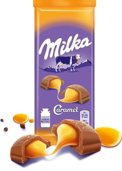 Шоколад МИЛКА. — фото из отзыва «Очень вкусный шоколад»