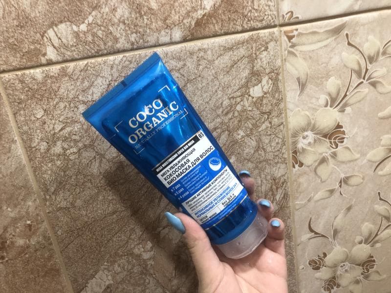 Маска для волос Naturally professional Coco organic — фото из отзыва «Запах нереальный просто»